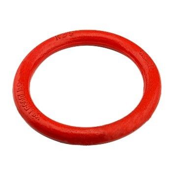 Anello rotondo saldato in metallo con finitura placcata in zinco per impianti in acciaio inossidabile