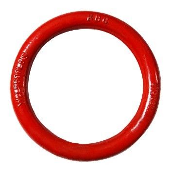 Anello rotondo saldato in metallo con finitura placcata in zinco per impianti in acciaio inossidabile