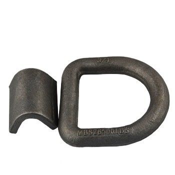 Dimensioni personalizzate D-Rings 304 316 in acciaio inossidabile D-Ring saldato