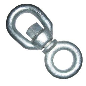 Fornitori di parti metalliche Catena girevole a doppio occhio in acciaio inossidabile G-401