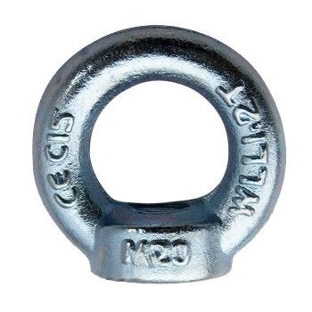 100% di ispezione prima di spedizione OEM Forgiato Acciaio Galvanizzato Lifting Eye Nuts
