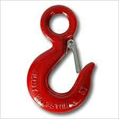 U.S. Tipo 320a Lifting Eye Hoist Hook con chiusura di sicurezza Hook Plain Finish
