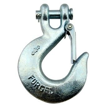 Metallo di sicurezza Chiusura di chiusura Forgiato Lifting Eye Hook per attività di arrampicata all'aperto