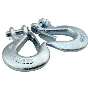 Metallo di sicurezza Chiusura di chiusura Forgiato Lifting Eye Hook per attività di arrampicata all'aperto
