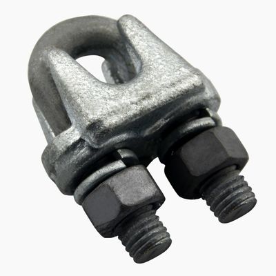 Caldo DIP Galvanizzato Guy Clips Wire Rope Clip U Bolt connettore per hardware di linea di polo
