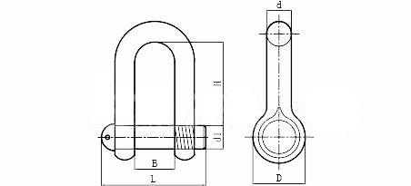 Hardware marino G209 Ferramenta di sollevamento in acciaio inossidabile